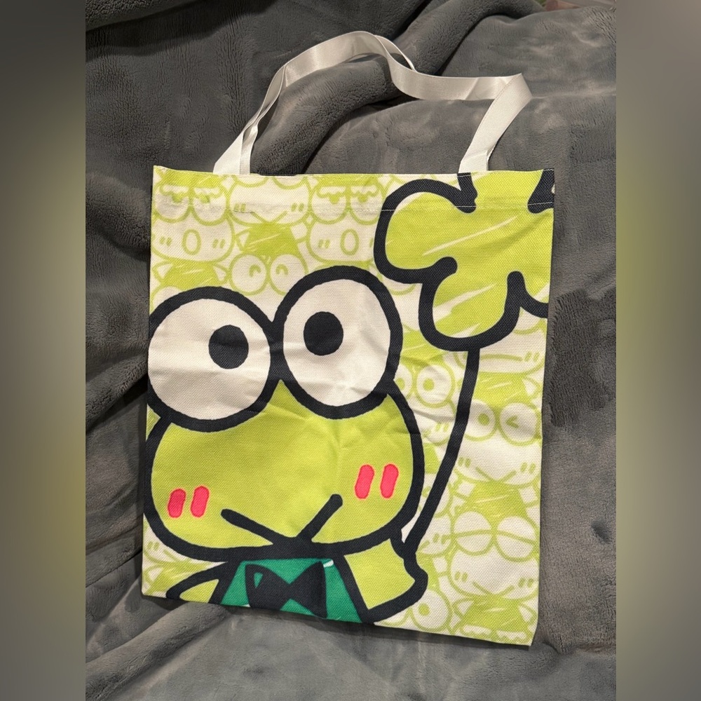 ❤️❤️SANRIO MYSTERY BUNDLE w/ Keroppi Canvas Tote Bag